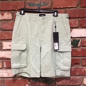 The Kooples Men’s Cargo Shorts In Pastel Cotton